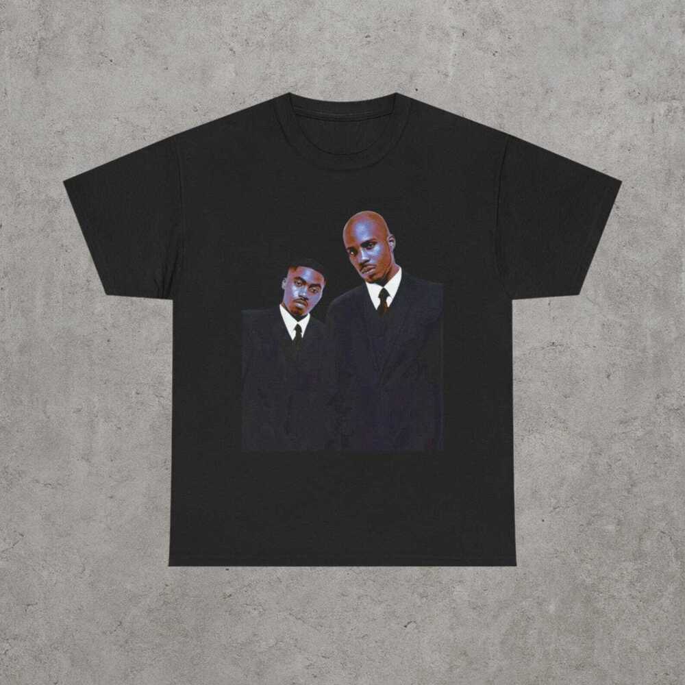 Nas Dmx In Black Suits TShirt